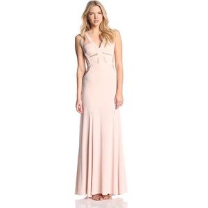 Bcbgmaxazria Cristy sleeveless evening gown